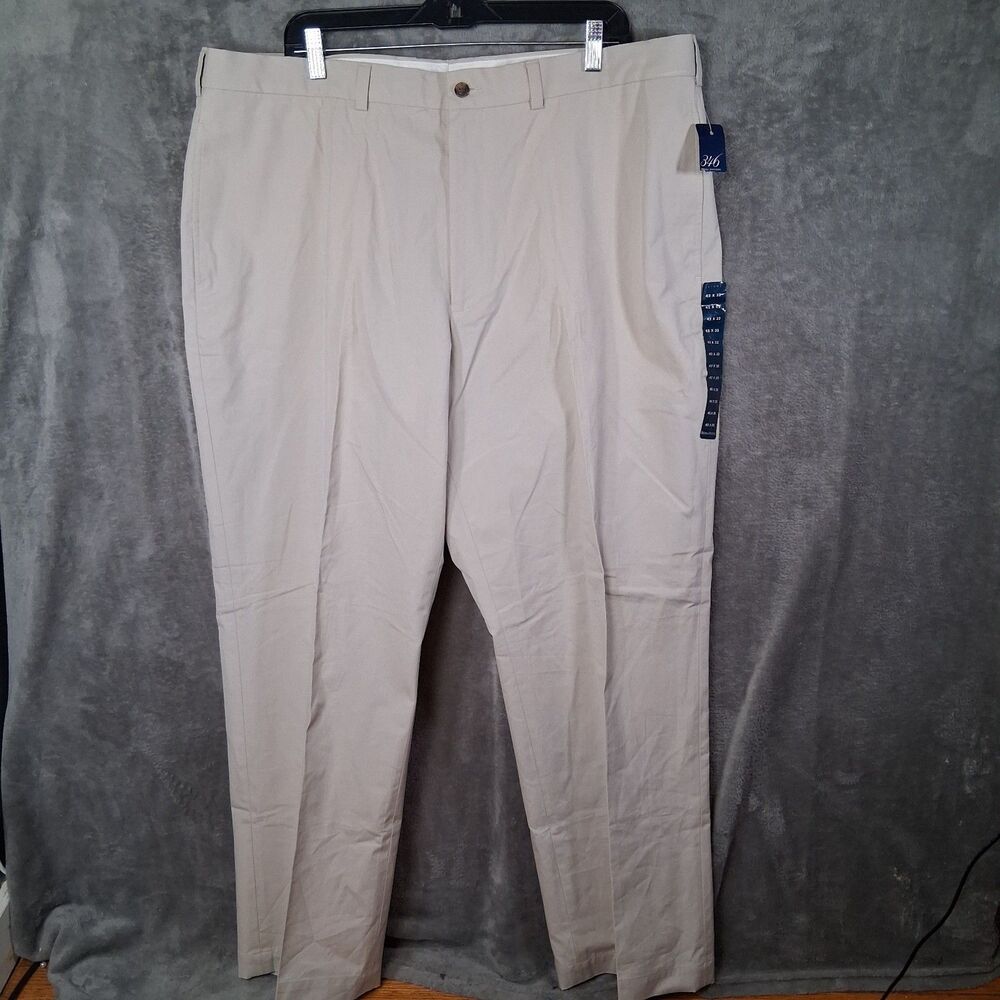 Brooks Brothers 346 Golden Fleece Hudson‎ Pants Beige Mens 42x32 Inseam 31.5 NWT